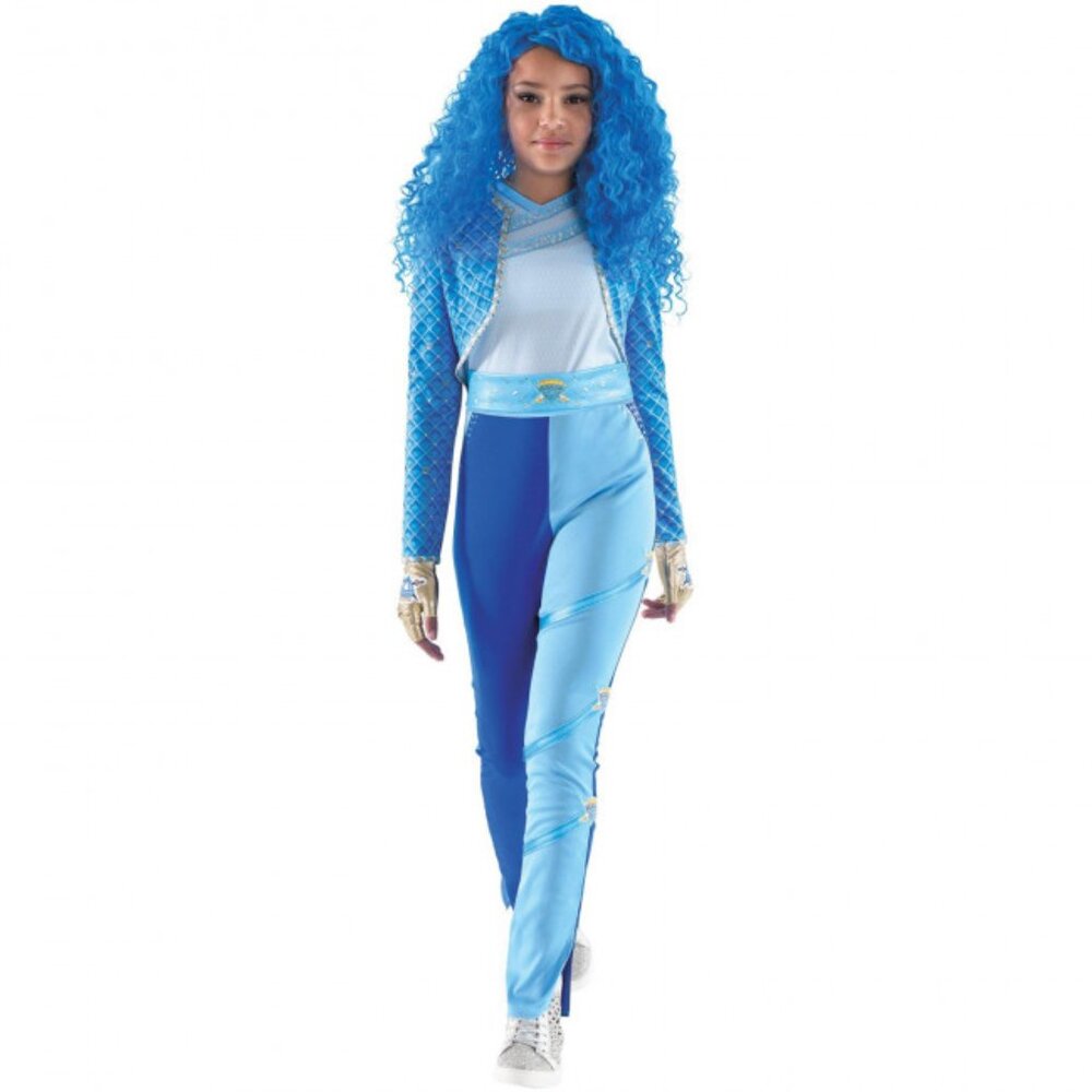 GIRL'S MEDIUM DISNEY DESCENDANTS THE RISE OF RED PRINCESS CHLOE CHARMING COSTUME - Picture 2 of 6